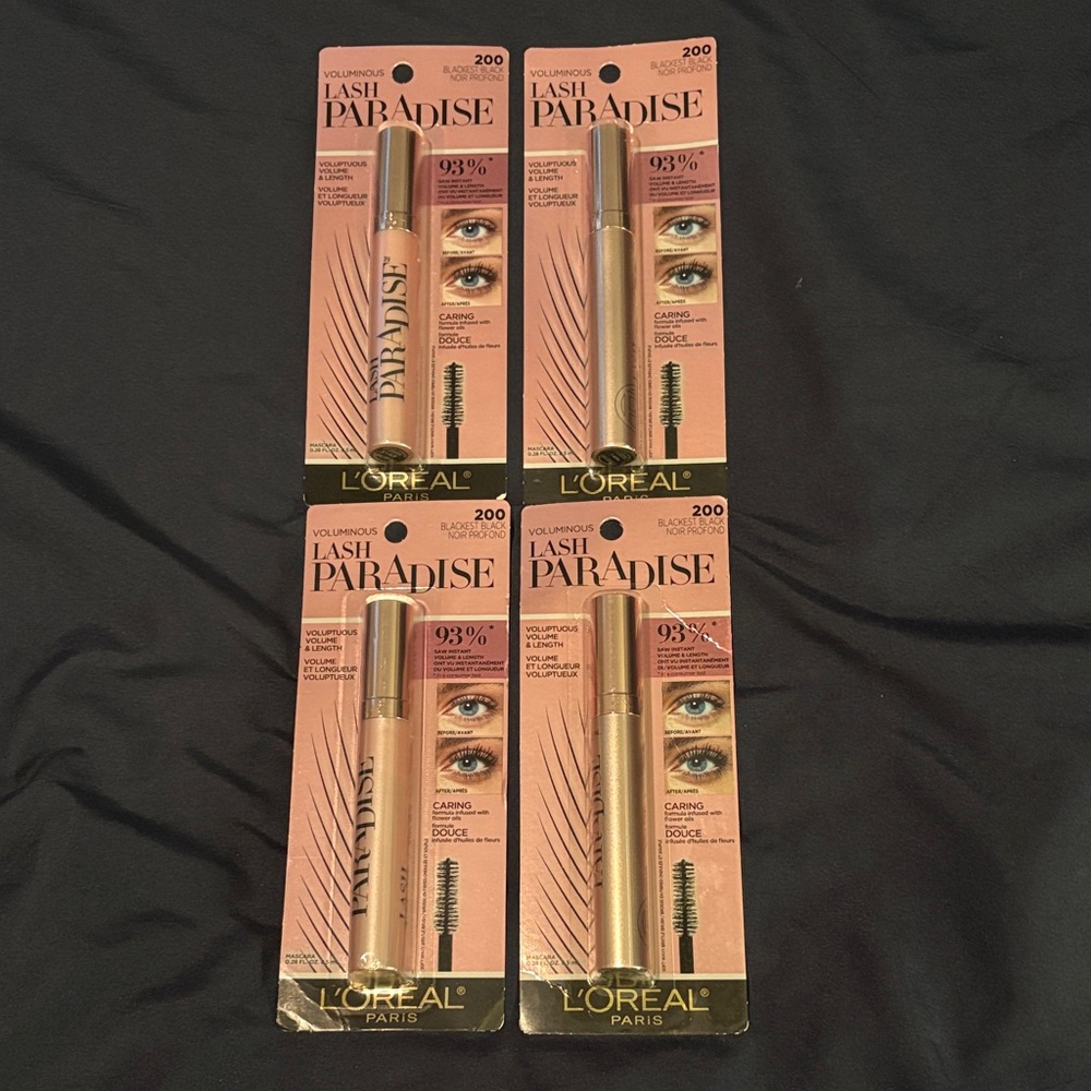 L'Oreal Lash Paradise Mascara in Black and Gold